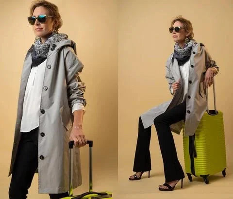 Women's Long Raincoat | Winter