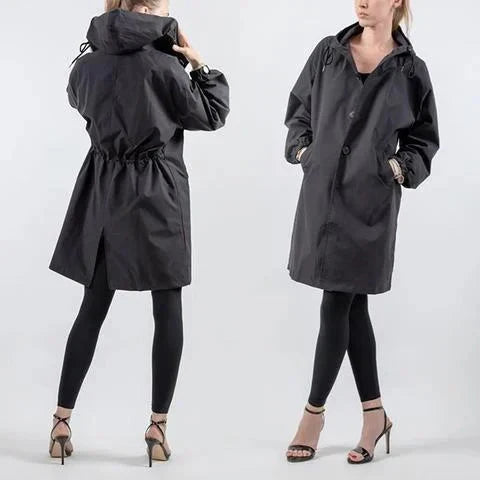 Women's Long Raincoat | Winter