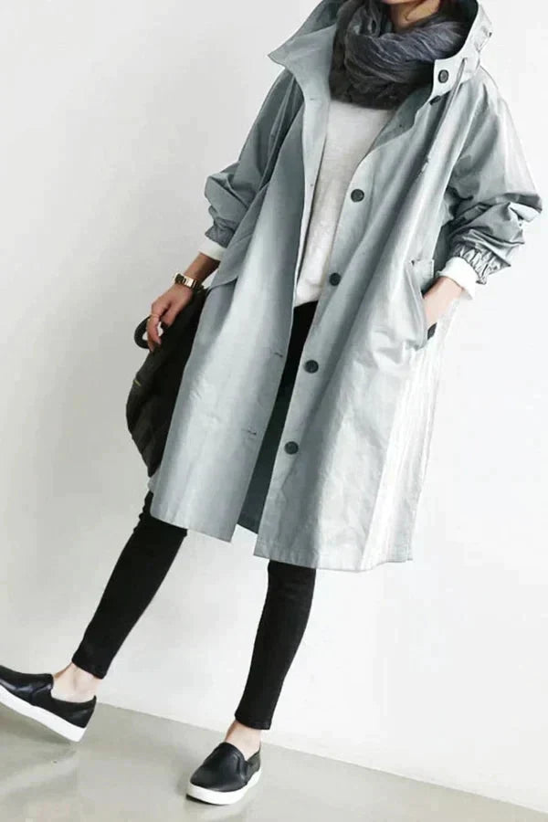 Women's Long Raincoat | Winter