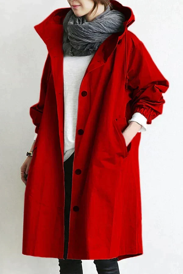 Women's Long Raincoat | Winter