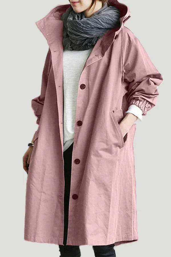 Women's Long Raincoat | Winter