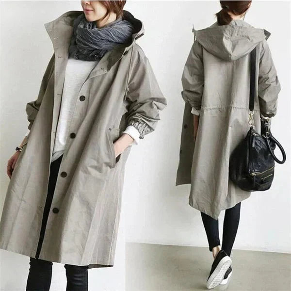 Women's Long Raincoat | Winter