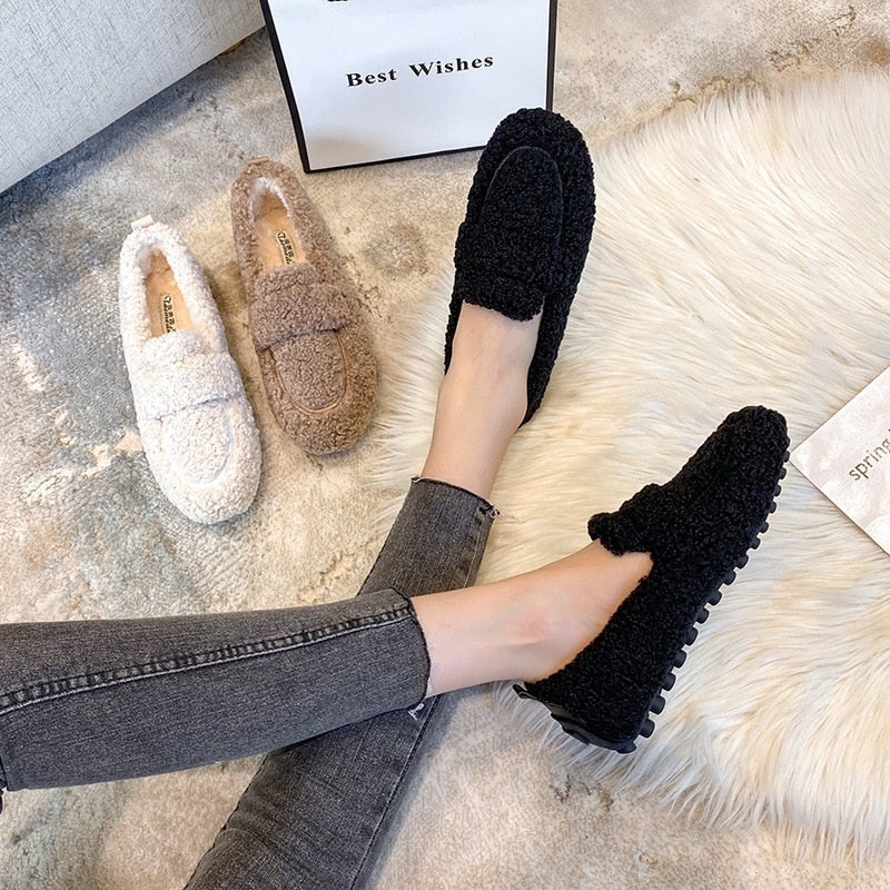 Women's Plush Shoes | Winter