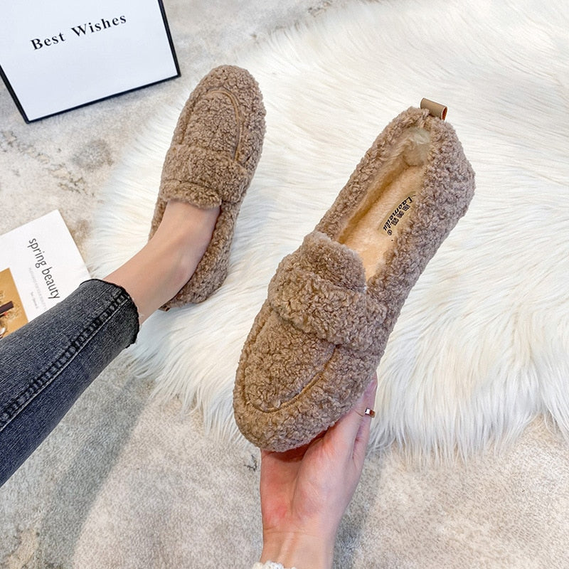 Women's Plush Shoes | Winter