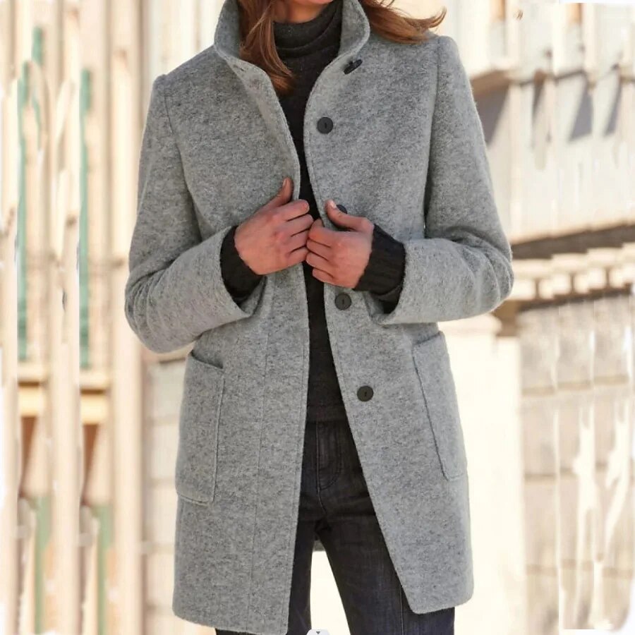 Women's Elegant Coat | Long