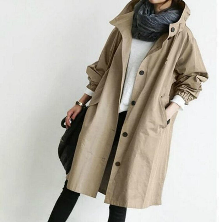 Women's Fashionable Trench Coat | Long
