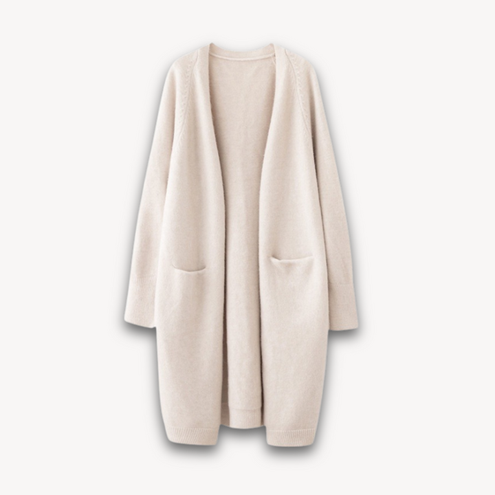 Women's Soft Knitting Cardigan | Long