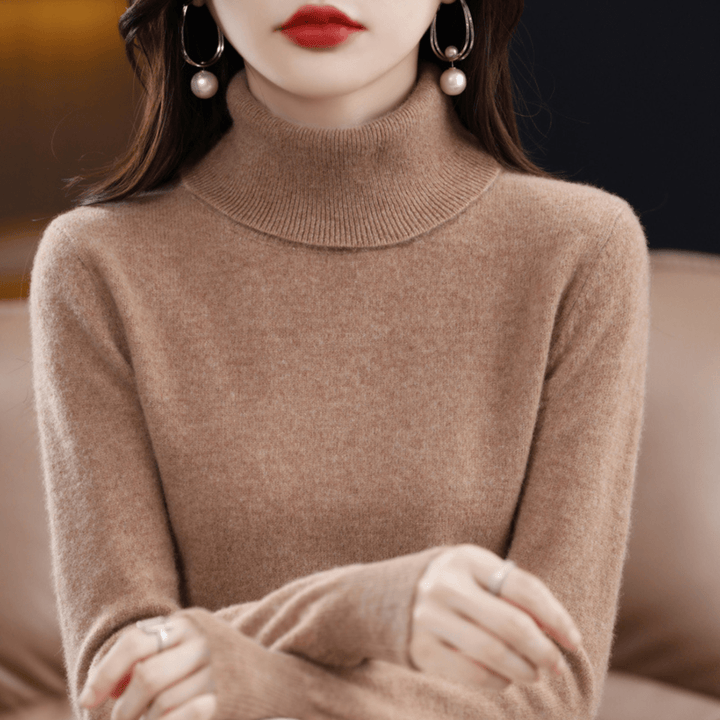 Women's Turtleneck Sweater | Cashmere