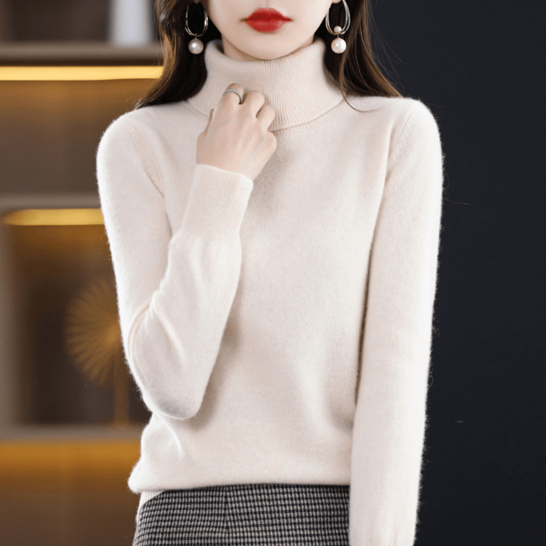 Women's Turtleneck Sweater | Cashmere