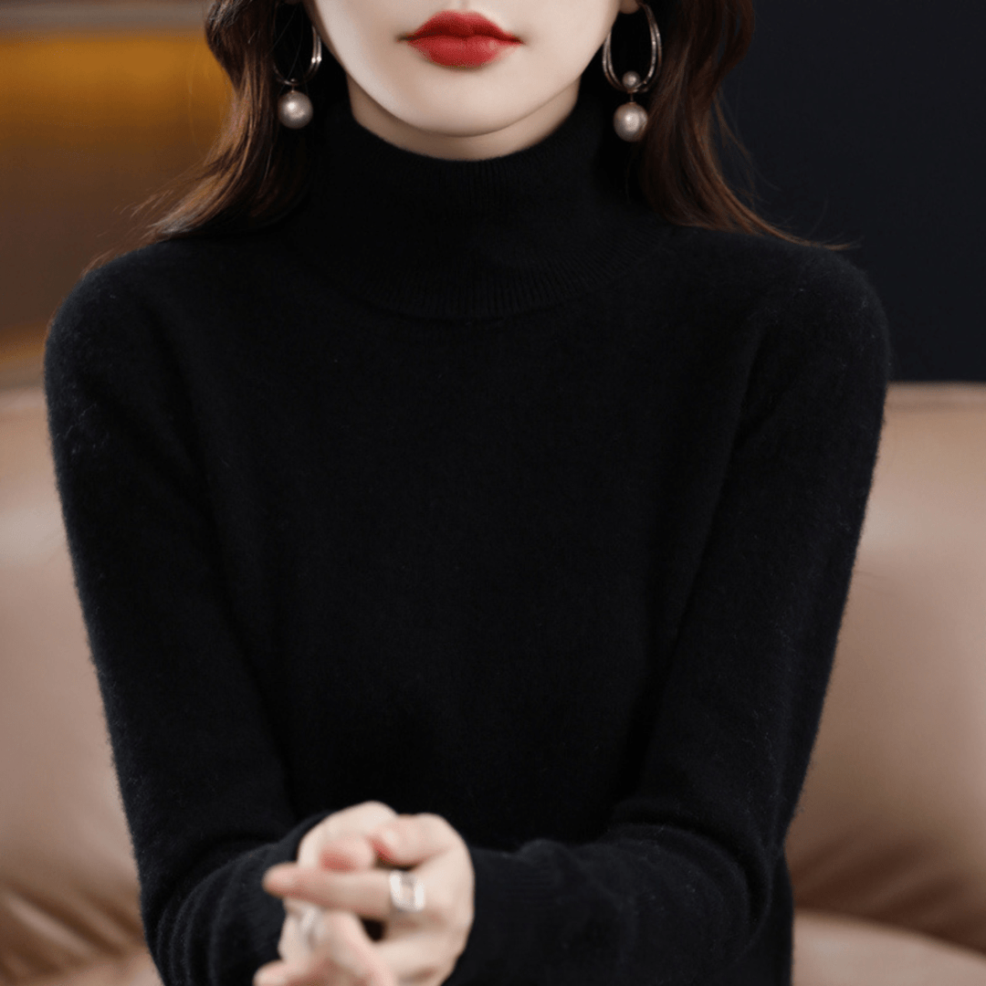 Women's Turtleneck Sweater | Cashmere