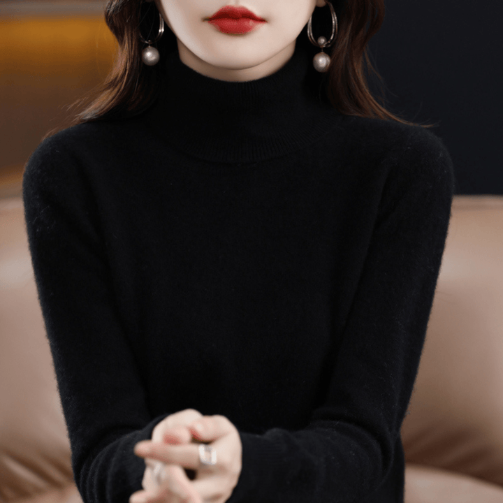 Women's Turtleneck Sweater | Cashmere