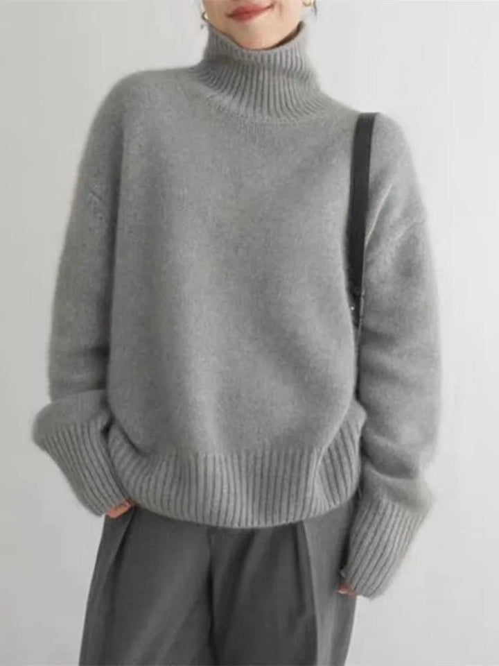 Women's Cashmere Turtleneck Sweater | Jumper