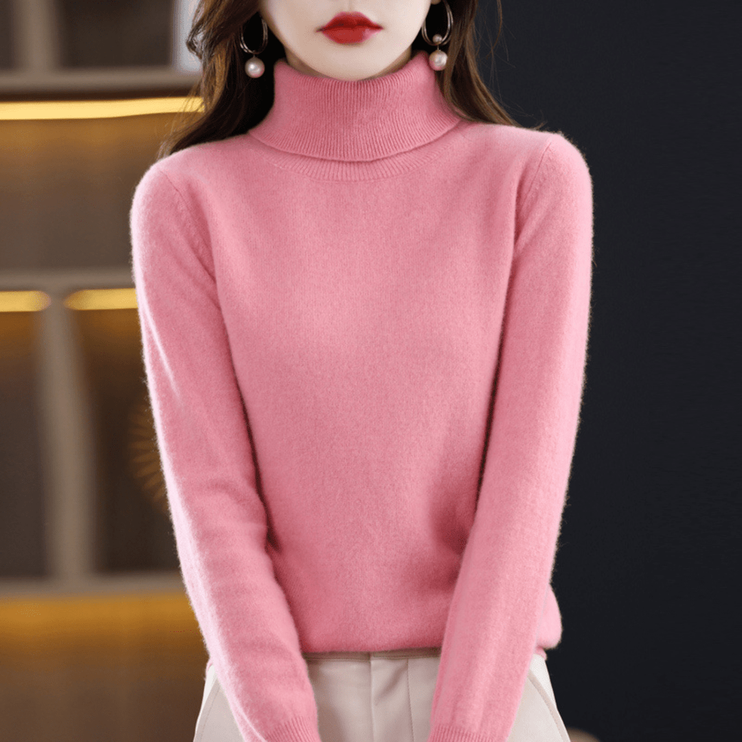 Women's Turtleneck Sweater | Cashmere