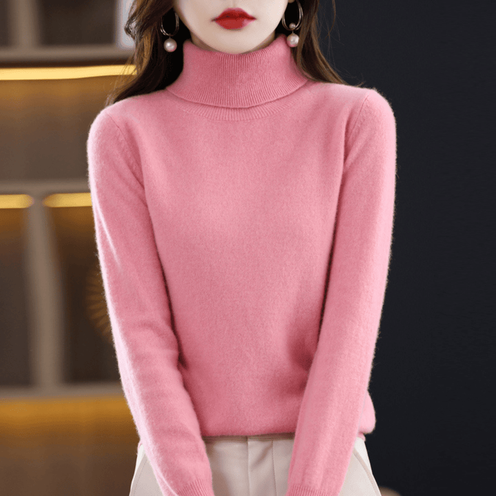 Women's Turtleneck Sweater | Cashmere