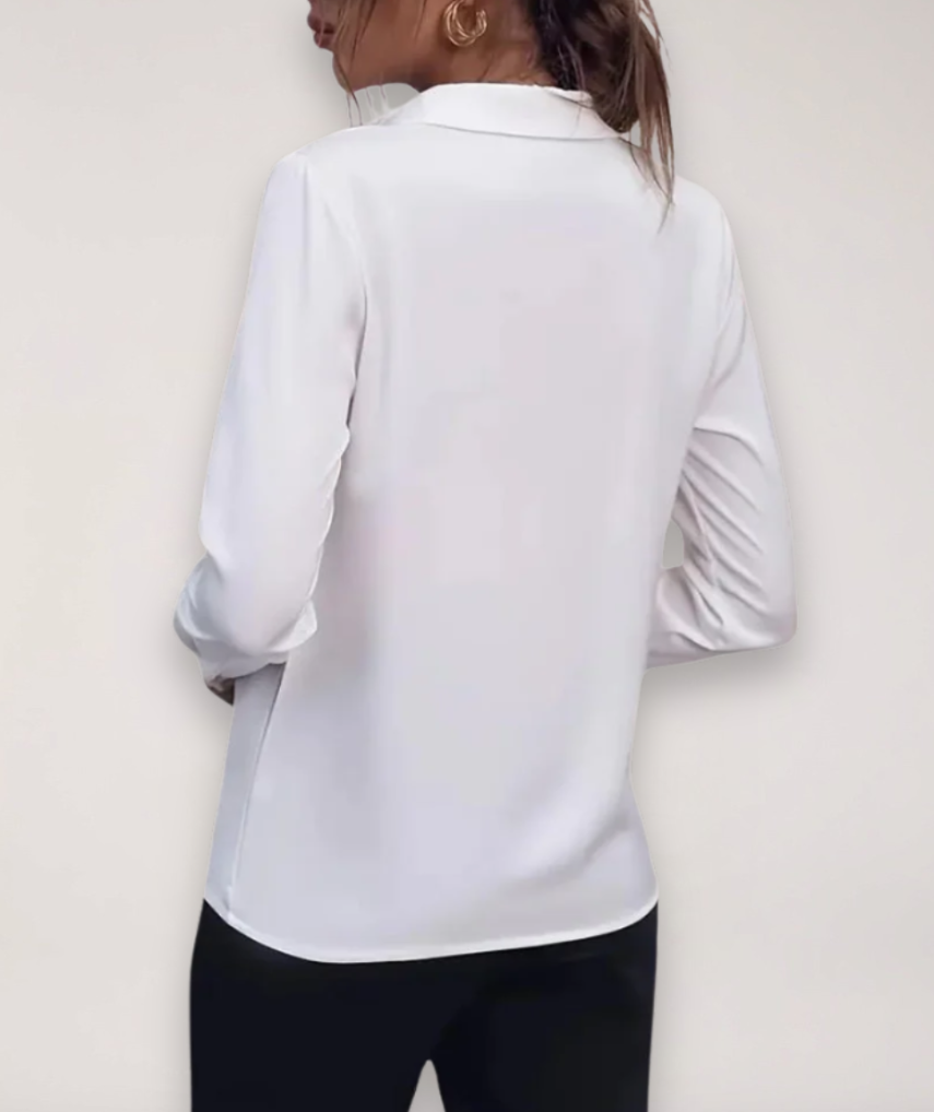 Women's Tailored Blouse | Button-Up