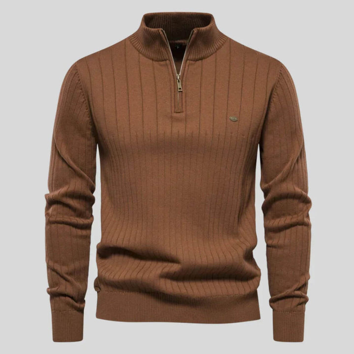 Men's Comfortable Sweater | Zipper