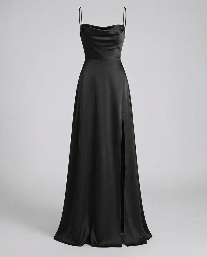 Women's Evening Dress with High Slit | Maxi