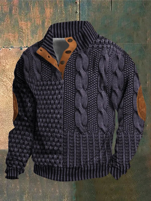 Men's Chunky Knit Sweater | Warm