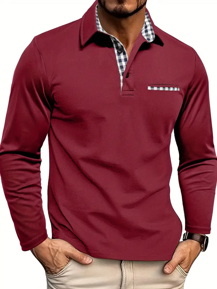 Men's Polo Shirt | Long Sleeves