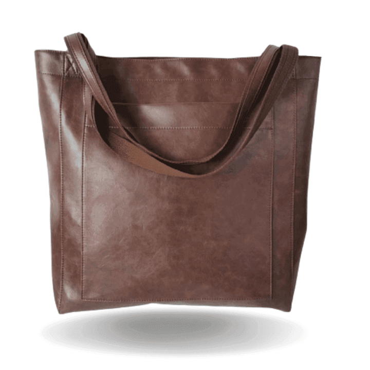 Women's Shopper Shoulder Bag | with Outer Pocket