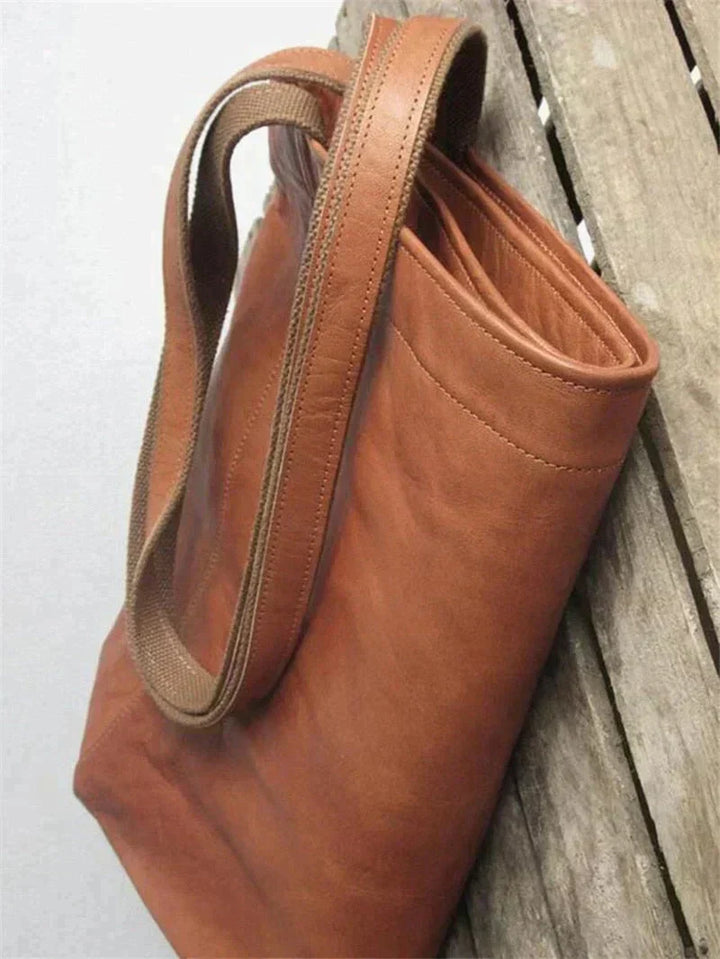 Women's Shopper Shoulder Bag | with Outer Pocket
