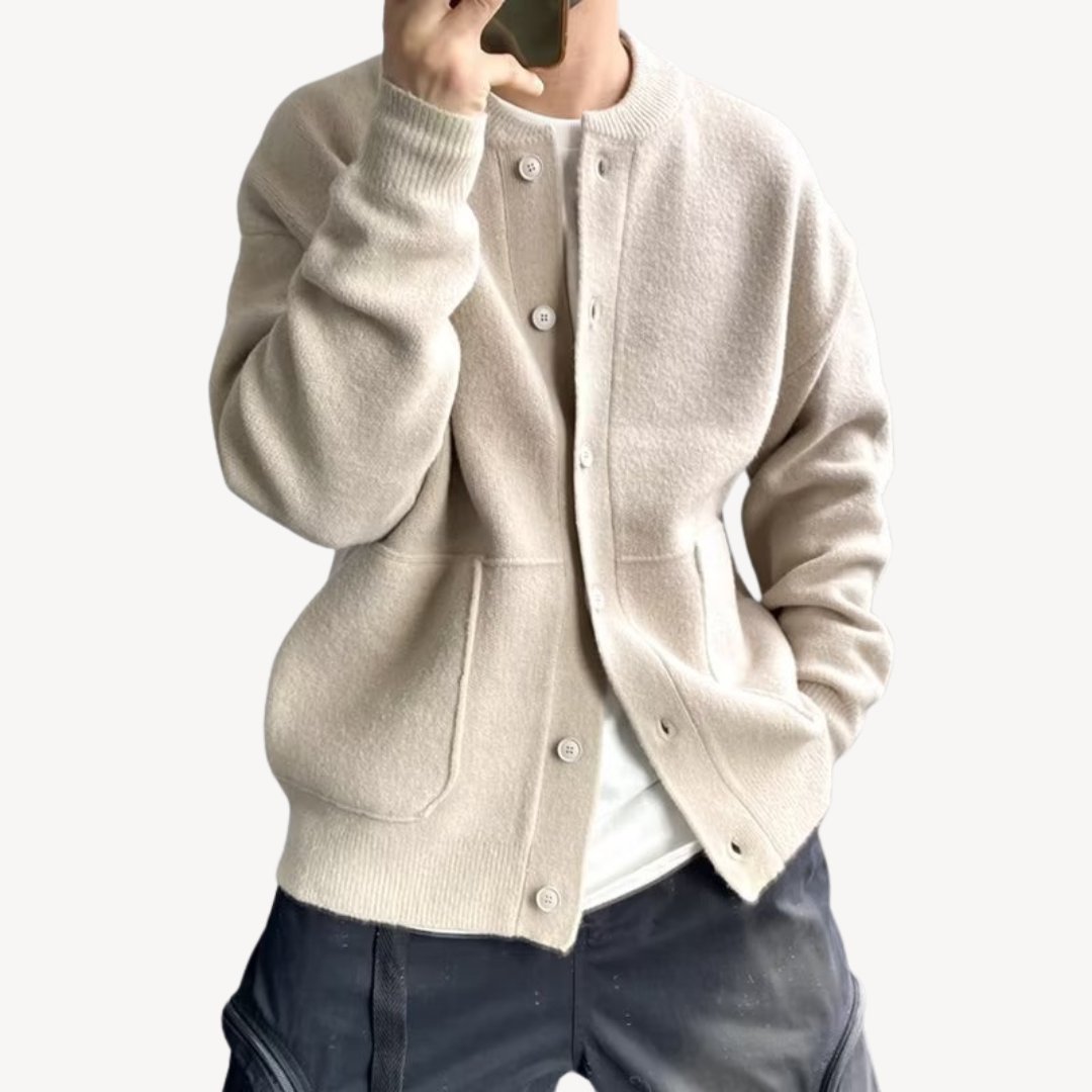 Men's Button-Up Cardigan | Simplicity
