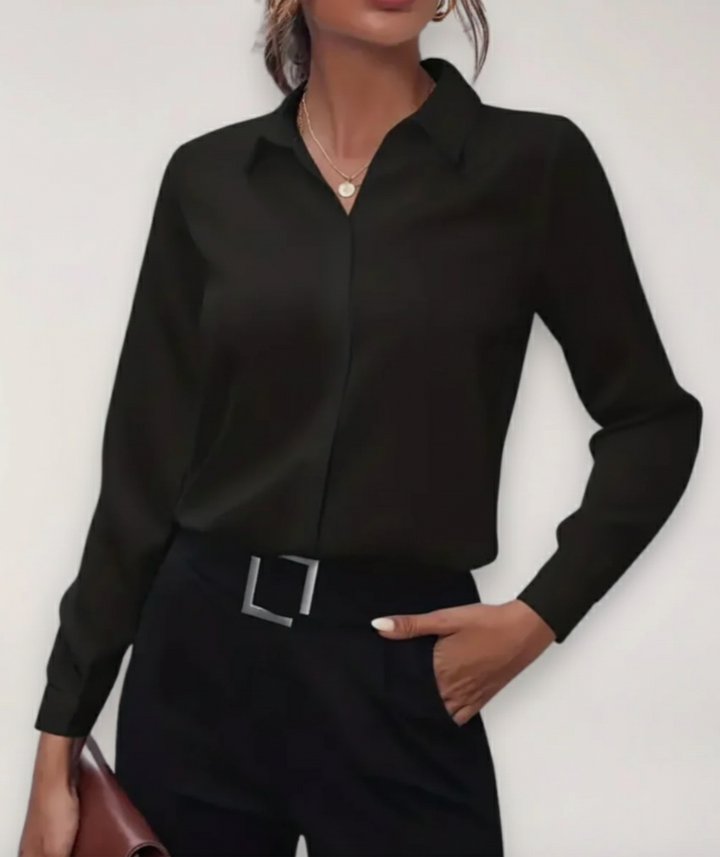 Women's Tailored Blouse | Button-Up