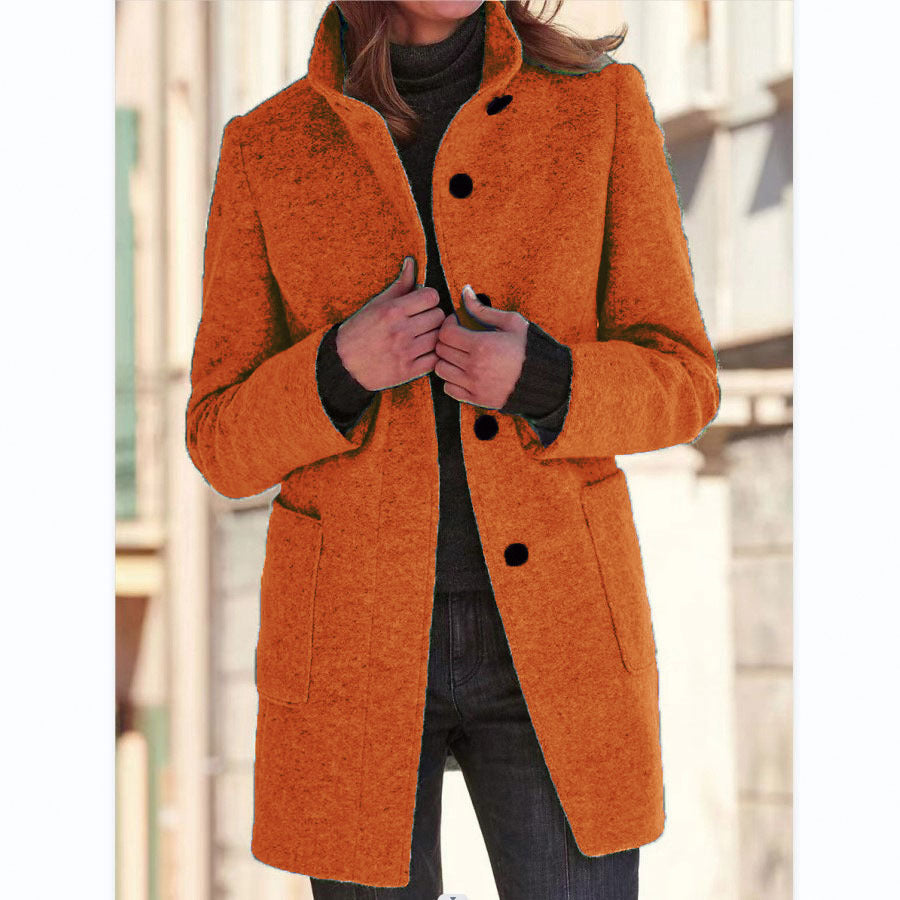 Women's Modern Long Coat | Winter