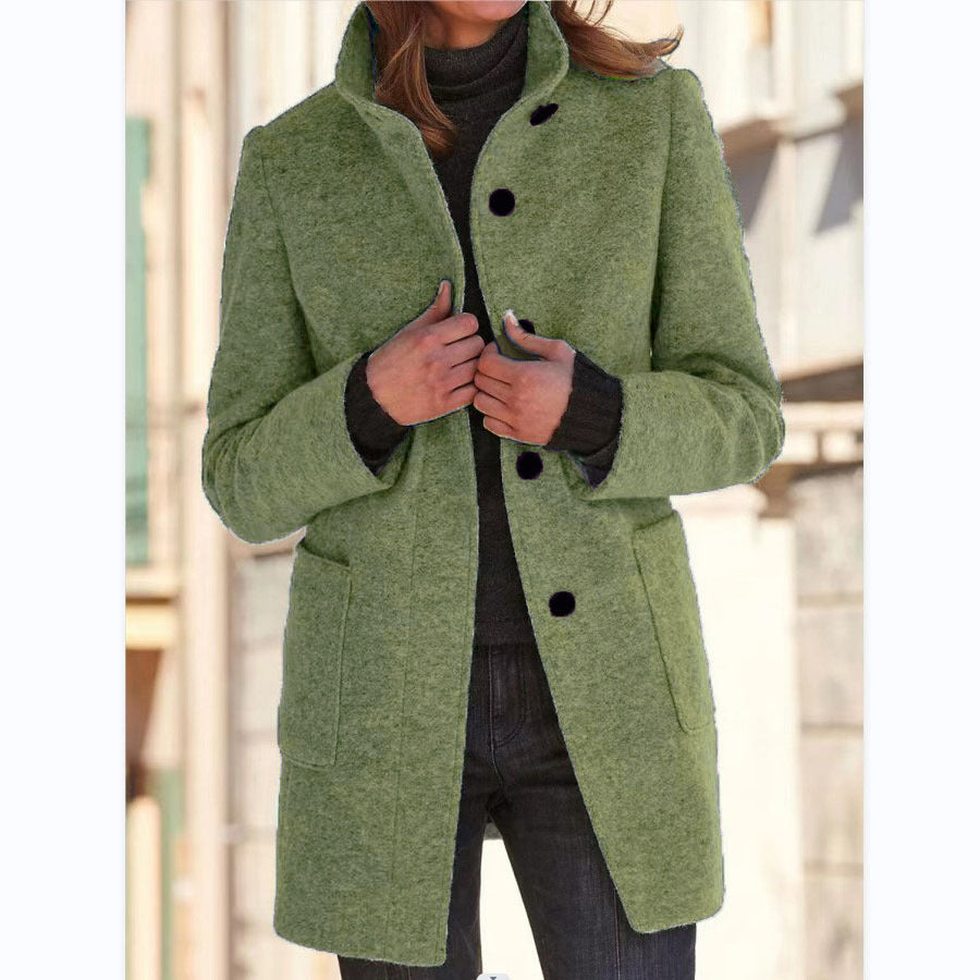 Women's Modern Long Coat | Winter
