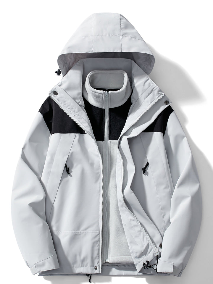 Men's Fleece Short Winter Jacket | Warm