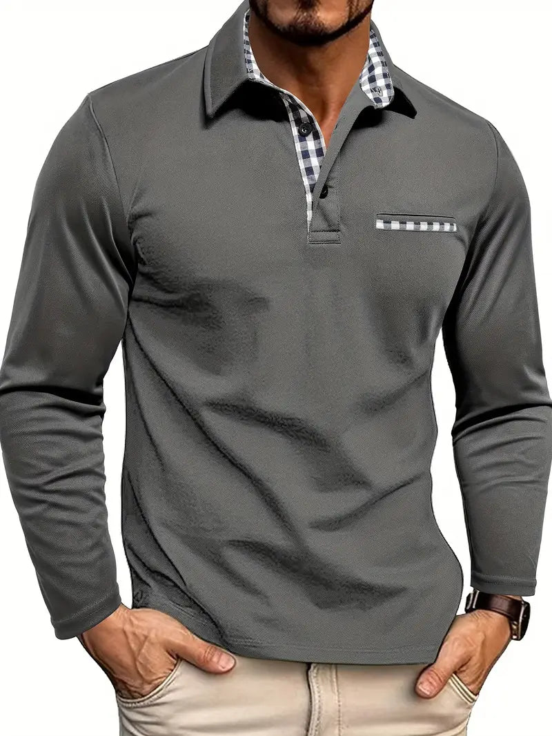 Men's Polo Shirt | Long Sleeves