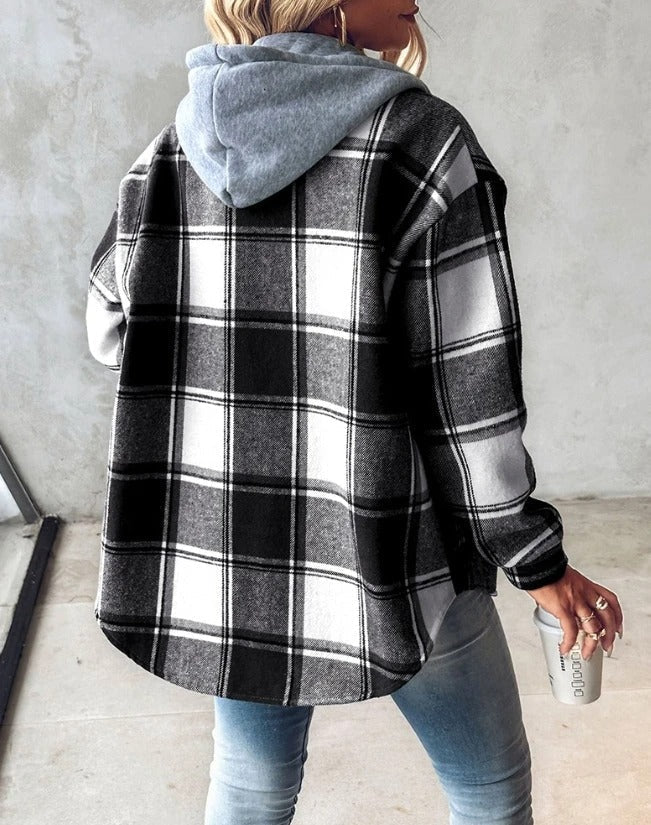Women's Hooded Winter Jacket | Long