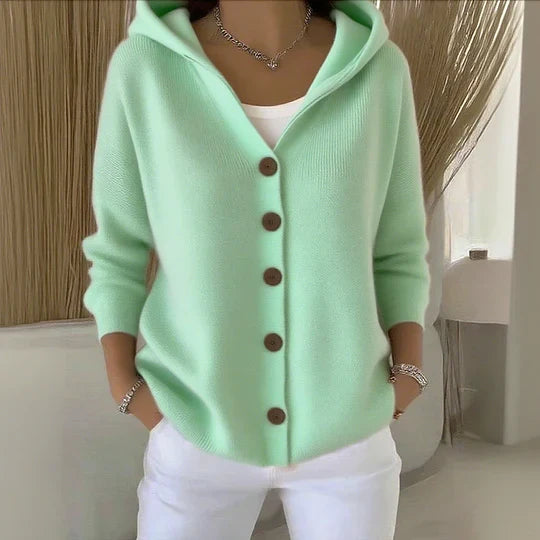 Women's Hooded Cardigan | Warm