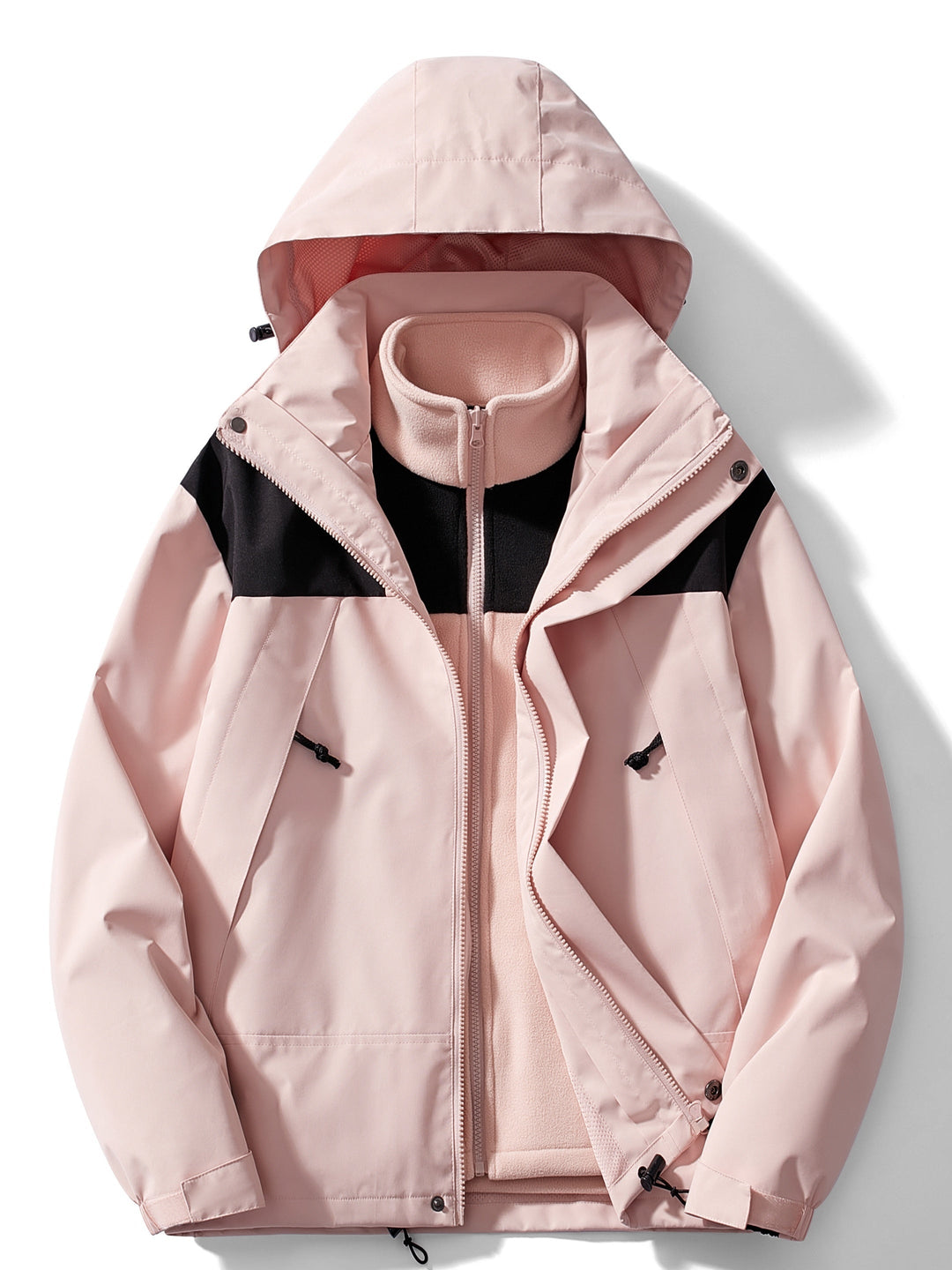 Men's Fleece Short Winter Jacket | Warm