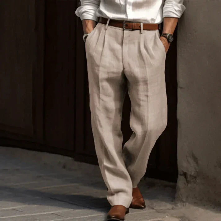 Men's Elegant Vintage Pants | Long