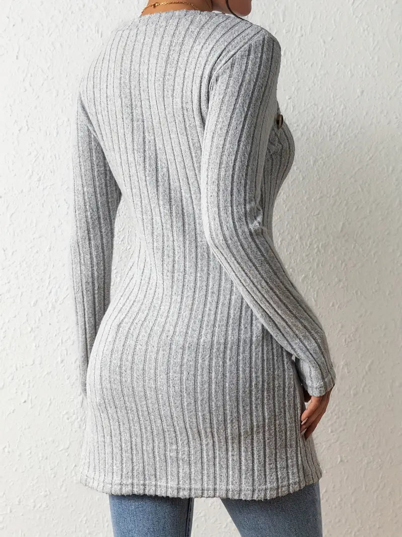 Women's Knit Sweater | Long