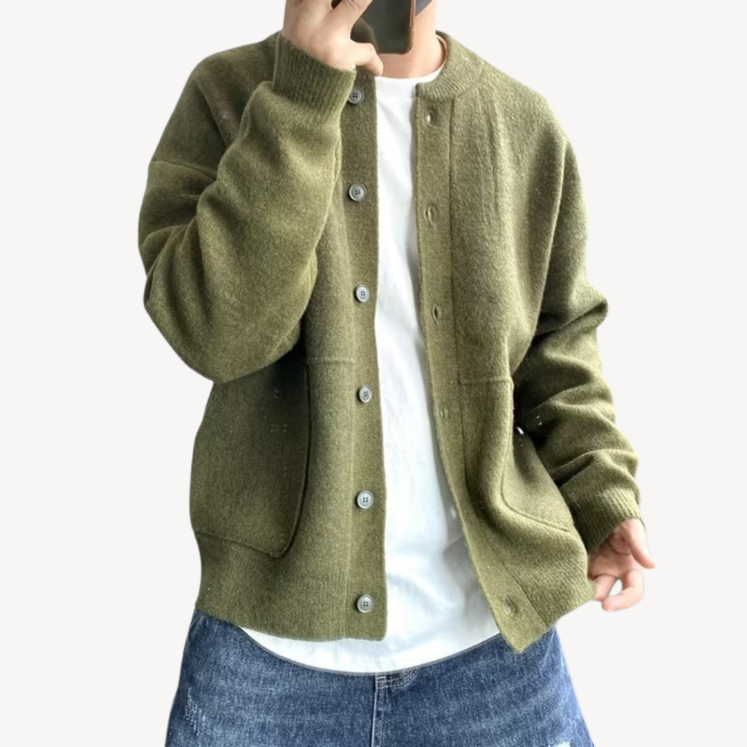 Men's Button-Up Cardigan | Simplicity