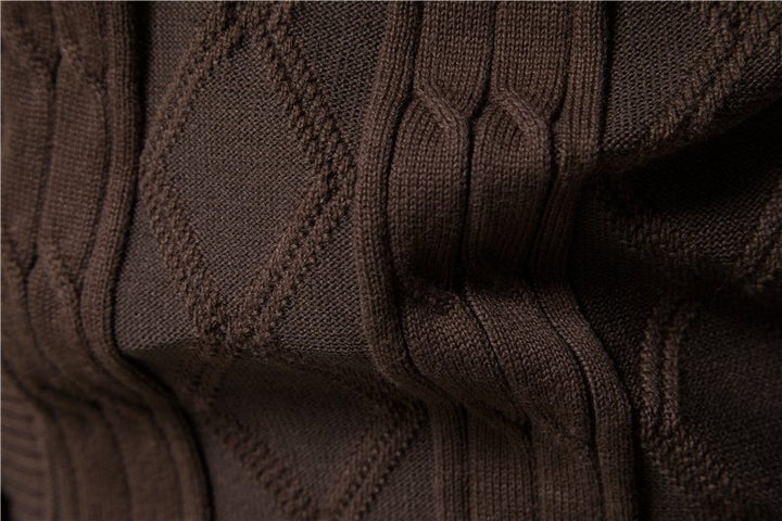 Men's V-Neck Cardigan | Knitting
