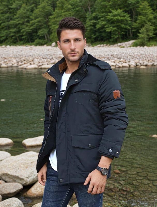 Men's Keep Warm Jacket | Loose