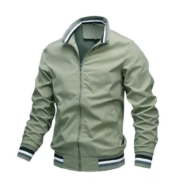 Men's Bomber Jacket | Stand Collar