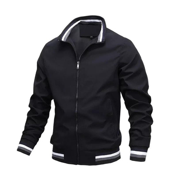 Men's Bomber Jacket | Stand Collar