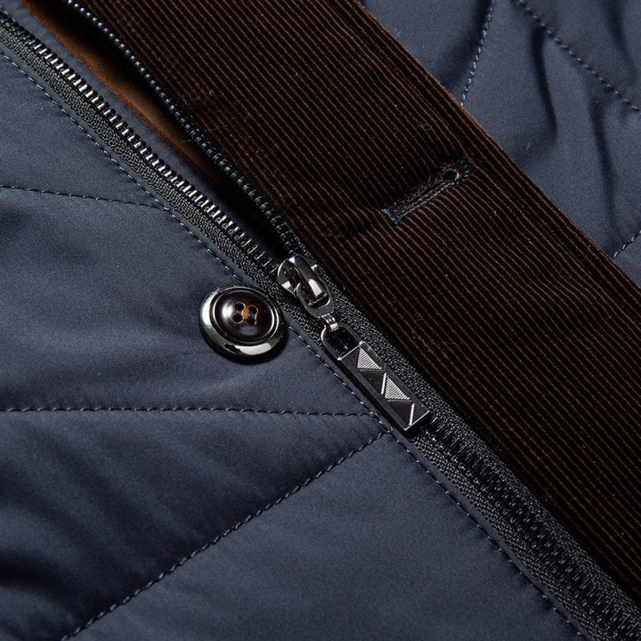 Men's Thick Jacket | Stand Collar