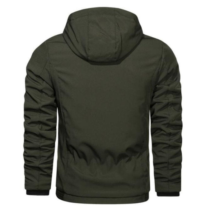 Men's Removable Hooded Jacket | Zip