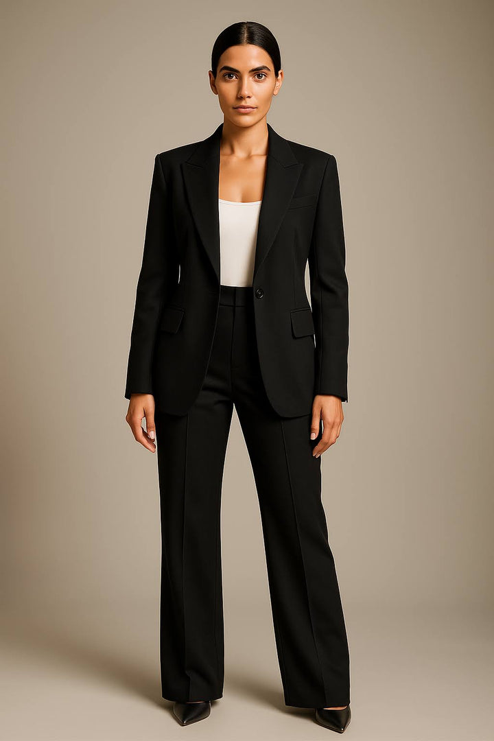 Women's Two-Piece Business Casual Suit | Blazer and Pants