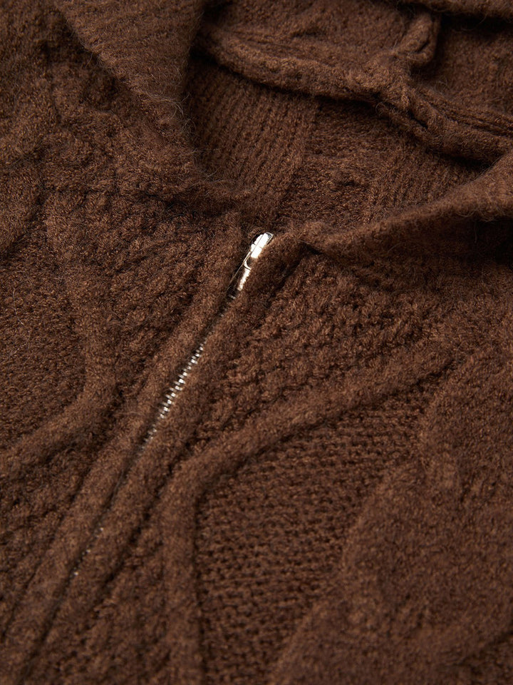 Oversized Cardigan with Hood