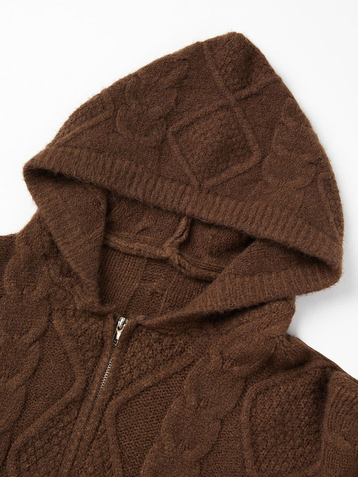 Oversized Cardigan with Hood