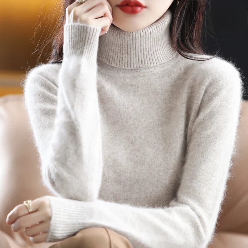 Women's Warm Turtleneck Sweater | Elegant