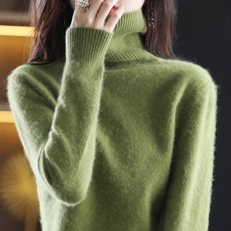 Women's Warm Turtleneck Sweater | Elegant