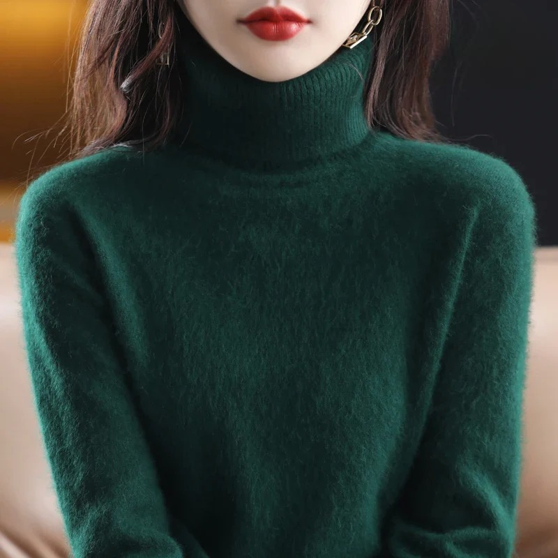 Women's Warm Turtleneck Sweater | Elegant