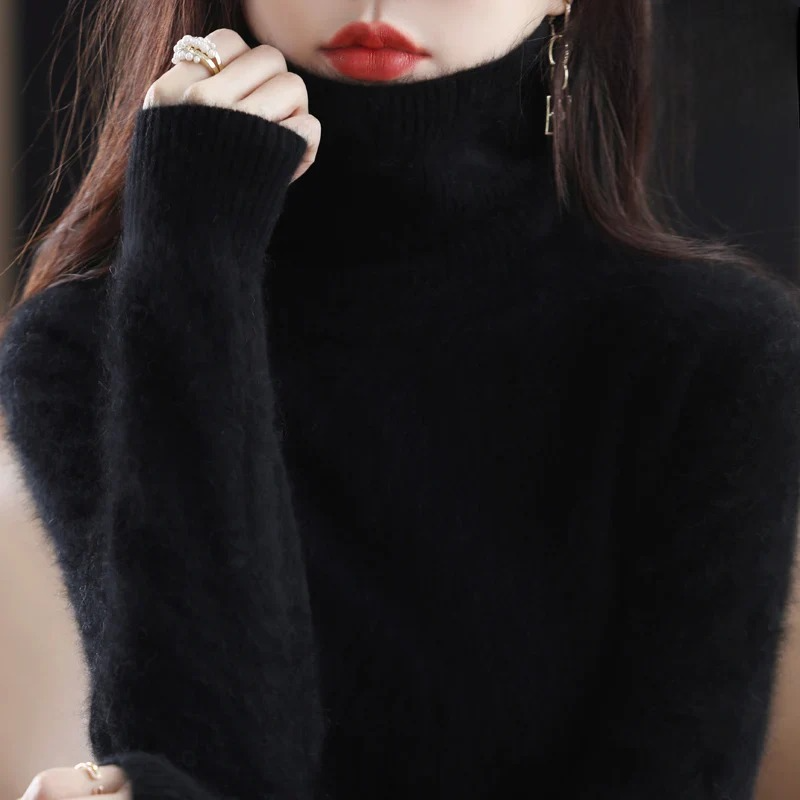 Women's Warm Turtleneck Sweater | Elegant